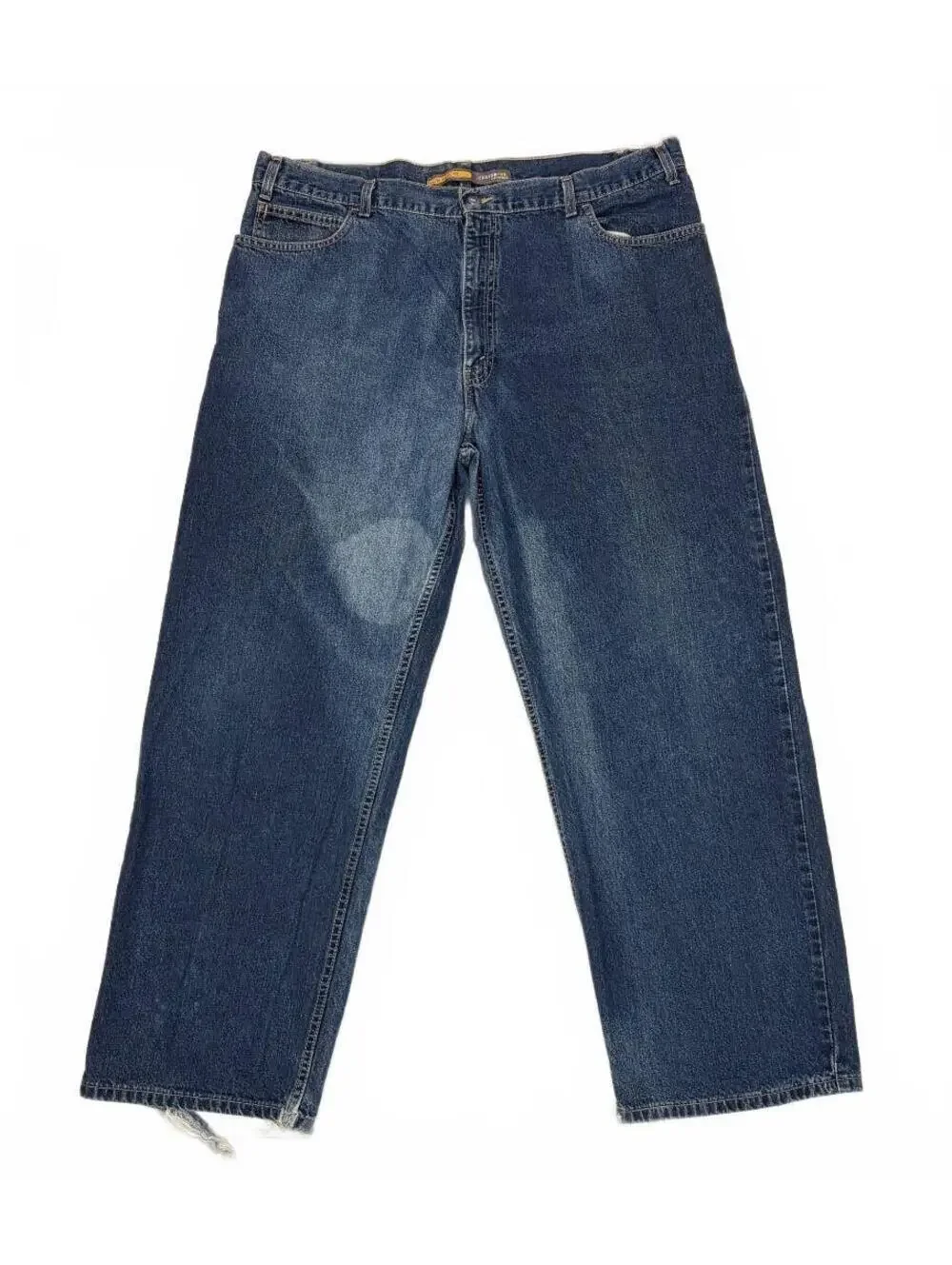 Y2K Levi's SilverTab Low Loose Men's 40x32 Blue Baggy Distressed Skater Jeans